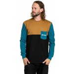 Meatfly Harvey Petrol Heather/Gold Brown modrá – Zboží Mobilmania