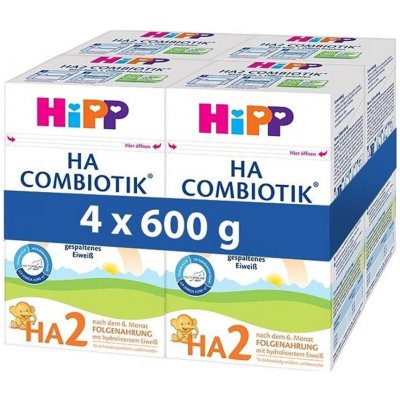 HiPP HA 2 BIO Combiotik 4 x 600 g – Zboží Mobilmania
