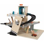 Small Foot Dřevěné závodní parkoviště – Zboží Dáma