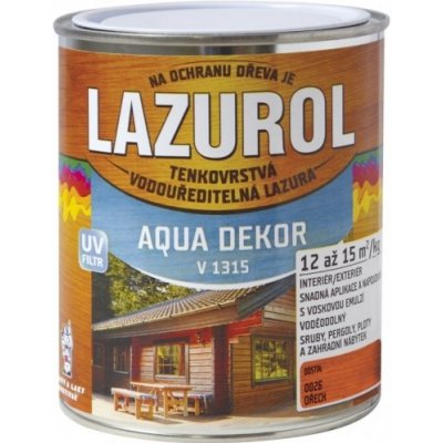 Lazurol Aqua Dekor 0,7 kg teak – Zboží Mobilmania