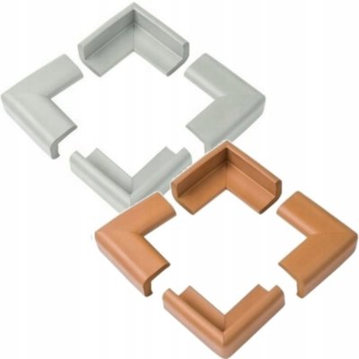 BabyOno Carero ochrany rohů 4 ks šedá – Sleviste.cz