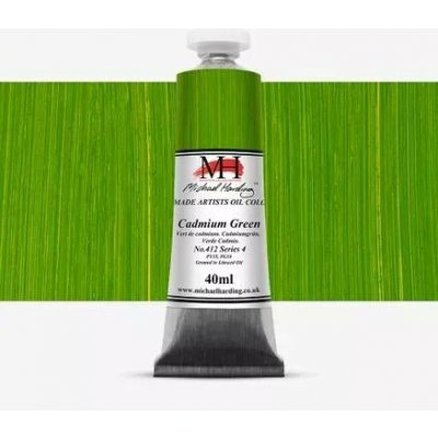 Michael Harding olejové barvy 40 ml cadmium green 412 – Hledejceny.cz