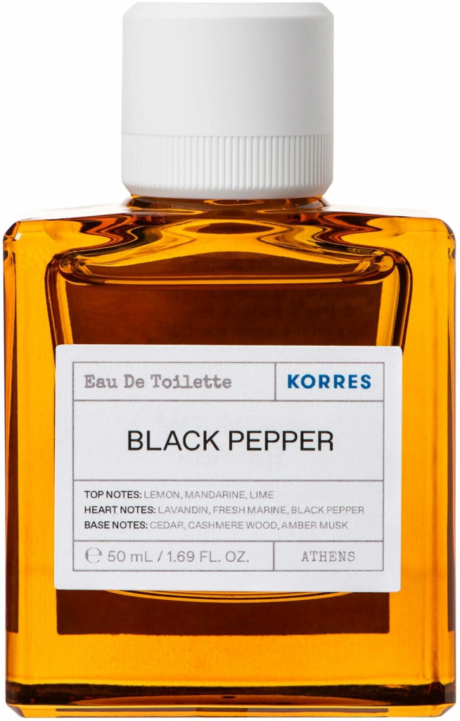 Korres Black Pepper toaletní voda unisex 50 ml