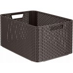 CURVER 205850 Úložný košík STYLE BOX - L - hnědý (03616-210) – Zbozi.Blesk.cz