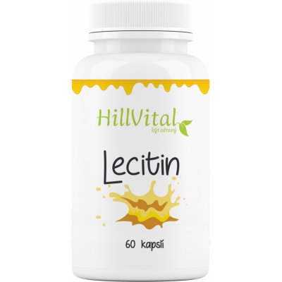 HillVital Lecitin 1200 mg 60 kapslí – Zboží Mobilmania