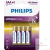 Philips Ultra Lithium AAA 4ks FR03LB4A/10