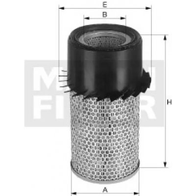MANN FILTER Vzduchový filtr C 16 190 x – Hledejceny.cz