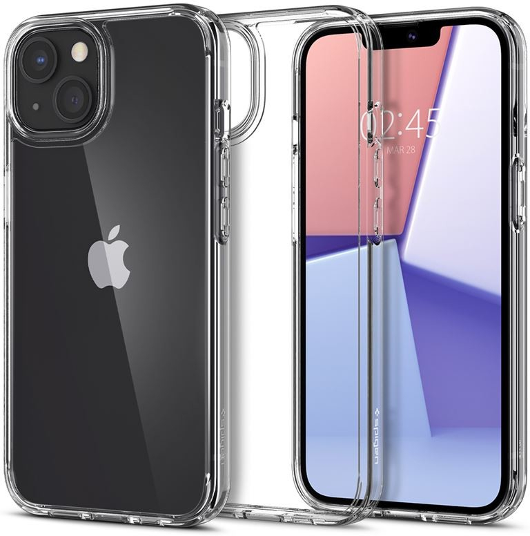 Pouzdro Spigen Liquid Crystal Apple iPhone 13 mini, čiré
