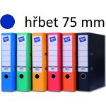 Hit Office pořadač pákový A4 75 mm KV8R prešpán tmavě modrý – Zboží Živě