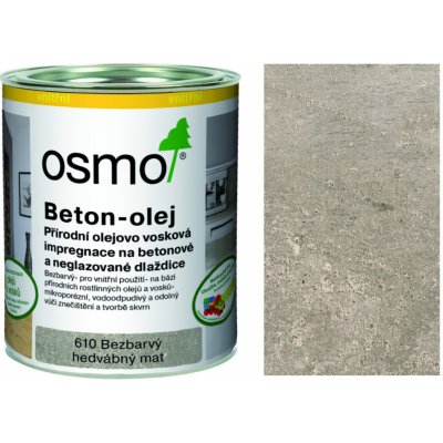 Osmo 610 Beton olej 0,75 l Bezbarvý – HobbyKompas.cz