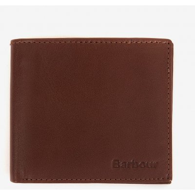 Barbour Colwell Leather Billfold Wallet hnědá