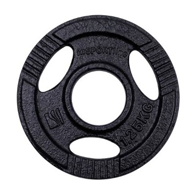 inSPORTline Hamerton Ocelový olympijský kotouč 1,25 kg 50mm – Zboží Mobilmania