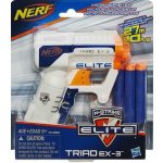 Nerf Elite kapesní pistole s 3 hlavněmi – Hledejceny.cz