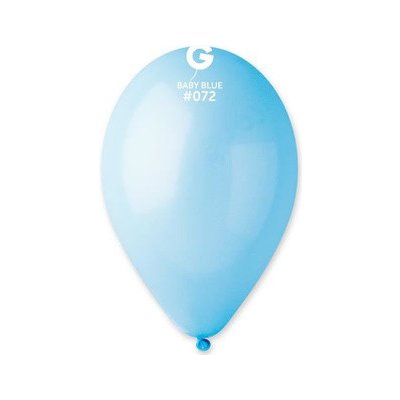 Gemar #072 Balónek 26 cm 10" baby modrý – Zbozi.Blesk.cz