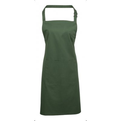 Cotton Classics Zástěra Colours lacl s kapsou moss green – Hledejceny.cz