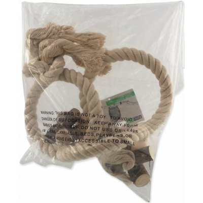 EPIC PET lanové kruhy se zvonečkem a dřívky 70 cm – Hledejceny.cz