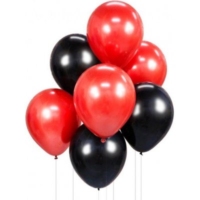 Godan Balónová kytice červeno černá