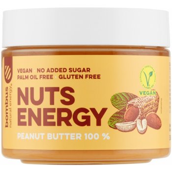 Bombus Nuts energy peanut butter 100% 300 g