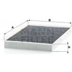 Filtr, vzduch v interiéru MANN-FILTER CUK 3569 – Hledejceny.cz