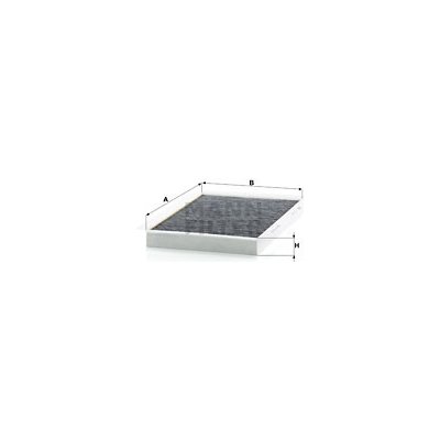 Filtr, vzduch v interiéru MANN-FILTER CUK 3569 – Hledejceny.cz