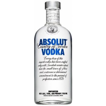 Absolut Kinsley 40% 0,7 l (holá láhev)