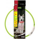 Dog Fantasy LED světelný obojek z nylonu – Zbozi.Blesk.cz