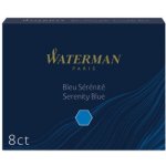 Waterman Inkoustové bombičky standardní 8 ks omyvatelné tmavě modré 1507/7520020 8 ks – Zbozi.Blesk.cz