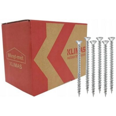 Vruty do dřeva Klimas 10 x 550 mm 25 ks – Hledejceny.cz