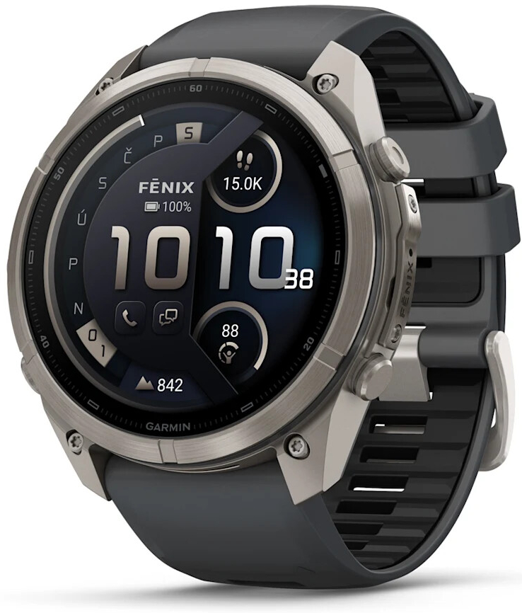 Garmin Fenix 9 Pro 51 mm AMOLED inReach Titanium Graphite/Black 010-04337-21 na Heureka.cz