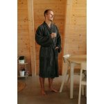 Pánský bambusový župan Kimono Antracit – Zboží Dáma
