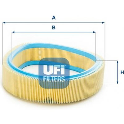 UFI FILTERS Vzduchový filtr UFI – Hledejceny.cz