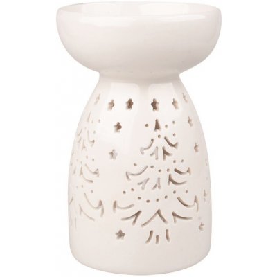 Anděl Přerov aroma lampa strom porcelánová 9 x 13,5 x 9 cm – Zboží Dáma