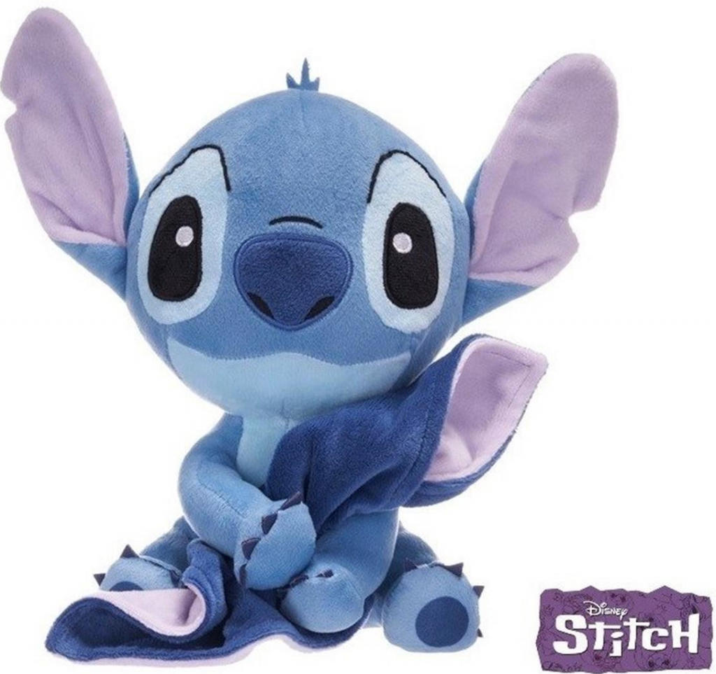 Disney Stitch modrý 45 cm