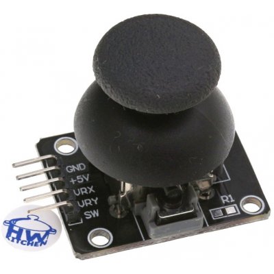 HWKITCHEN KY-023 Joystick modul PS2 s tlačítkem HW419 – Zboží Živě