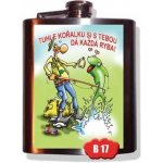 Placatka Tuhle kořalku si s tebou dá každá ryba – Zboží Mobilmania