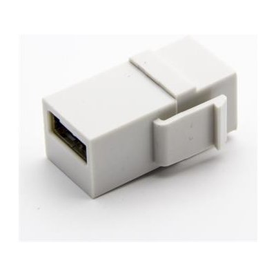 PremiumCord USB propojka USB2.0, pro instalaci do keystone zásuvky – Zbozi.Blesk.cz