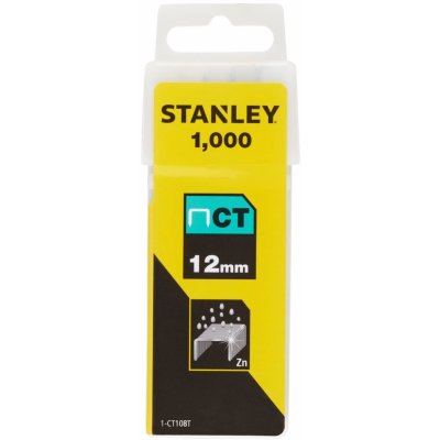 Spony 12mm typ CT300 bal. 1000ks STANLEY 1-CT308T – Zbozi.Blesk.cz