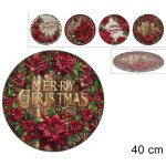 PROHOME - Talíř vánoční 40cm různé motivy – Sleviste.cz