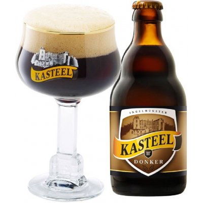 KASTEEL Bruin Donker 24 belgické 11% 0,33 l (sklo) – Zboží Dáma