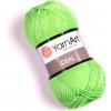 Příze Yarn Art příze Ideal 226 jasně zelená