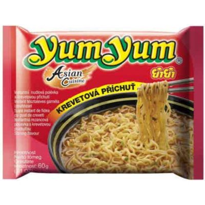 YumYum Instantní nudlová polévka s krevetovou příchutí 60g – Zboží Dáma