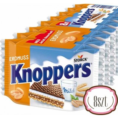 Knoppers Erdnuss 8 x 25 g – Zboží Dáma