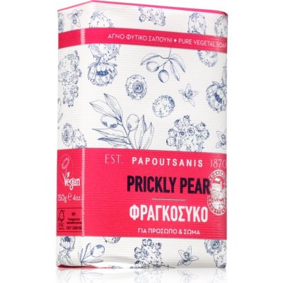 Papoutsanis přírodní mýdlo s Opuncií 150 g – Zboží Dáma