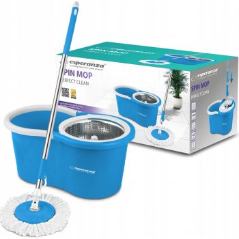Esperanza rotační mop Perfect Clean modrý 25,5 cm