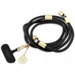 Guess Crossbody popruh 4G Charm s nabíjecím kabelem USB-C/USB-C - černá – Zboží Živě