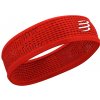 Čelenka Compressport Thin headband On/Off červená