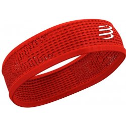 Compressport Thin headband On/Off červená