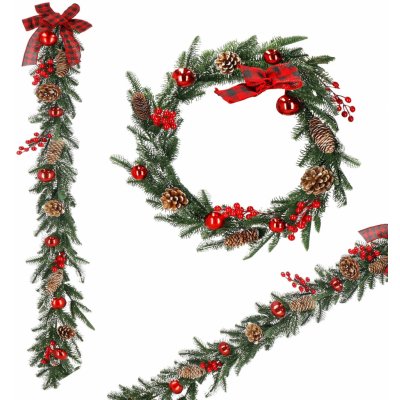 SPRINGOS CA1022 VÁNOČNÍ VĚNA 150 CM – Hledejceny.cz