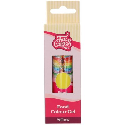 FunColours gelová barva žlutá YELLOW 30 g – Hledejceny.cz