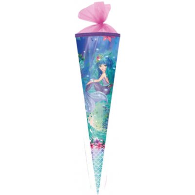 Herlitz Kornout do školy Mořská panna hranatý tyl 85 cm – Hledejceny.cz
